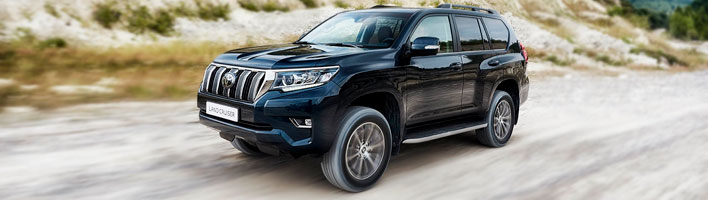 Відтепер замок руля Сonstruct для Toyota Land Cruiser Prado 2018